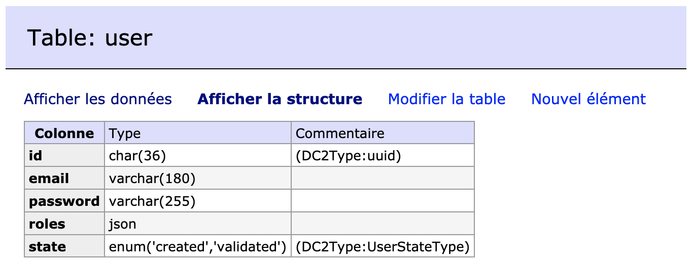 The new enum field