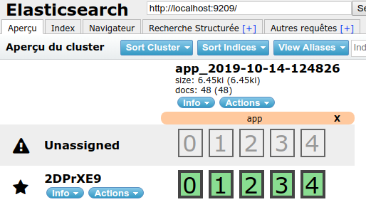 The index has now an alias